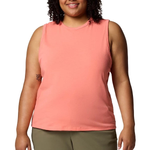 Women's Columbia Sun Trek II Crew Neck Tank Top 3X Alpenglow