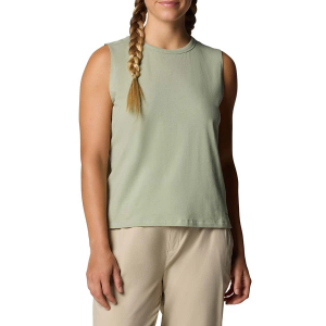 Women's Columbia Sun Trek II Crew Neck Hiking Tank Top Small Safari