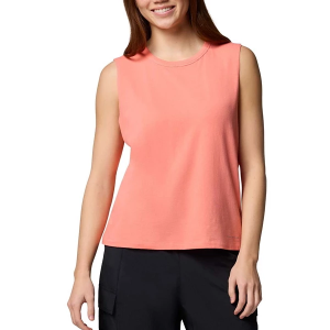 Women's Columbia Sun Trek II Crew Neck Tank Top XLarge Alpenglow