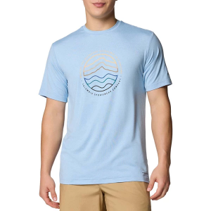 Men's Columbia Kwick Graphic T-Shirt Large Blue Heather