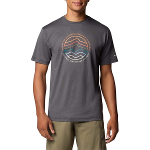 Men's Columbia Kwick Graphic T-Shirt XLarge Black Heather