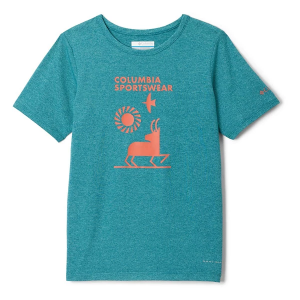 Kids' Columbia Tech Trail T-Shirt Large Rver Blue