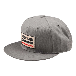 Troy Lee Designs Factory Cycling Snapback Hat One Size Blue Smoke
