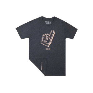 Women's Baseballism Number One Mom T-Shirt 2XLarge Grey
