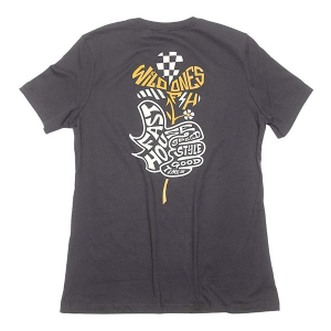 Women's FASTHOUSE Garden Party T-Shirt Medium Black