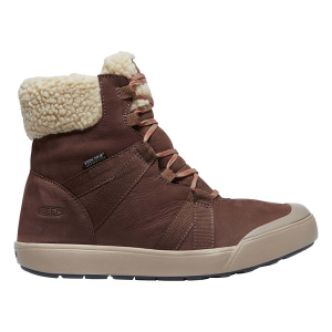 Women's KEEN Elle Waterproof Winter Boots Outdoor 8 Chestnut Red