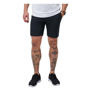 Men's TravisMathew Drive In Movie Hybrid Shorts 40 Black