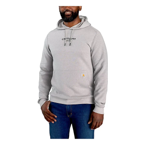 Men's Carhartt Force Lightweight Graphic Hoodie 3XLarge Asphalt Heather
