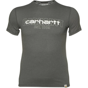 Men's Carhartt Force Relaxed Fit Midweight Logo Graphic T-Shirt 3XLarge Carbon Heather