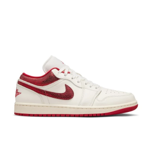 Women's Air Jordan 1 Low Sneakers 9 Regular Sail/Varsity Red-Team Red