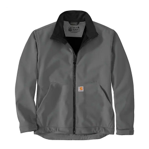 Men's Carhartt Rain Defender Relaxed Fit Softshell Softshell Jacket Medium Steel