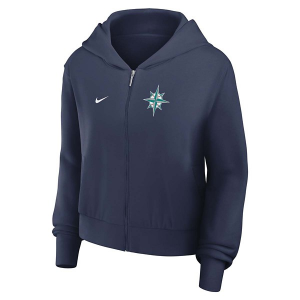Women's Seattle Mariners Nike Lightweight Full Zip Small Navy