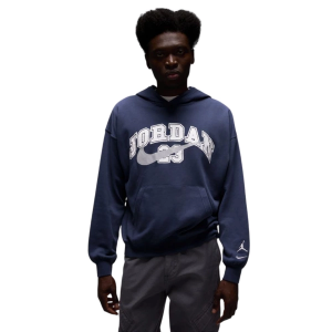 Men's Jordan MVP Oversized Hoodie 2XLarge Midnight Navy/Lt Smoke Grey