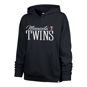 Women's Minnesota Twins 47 Brand Whim Hoodie XLarge Navy