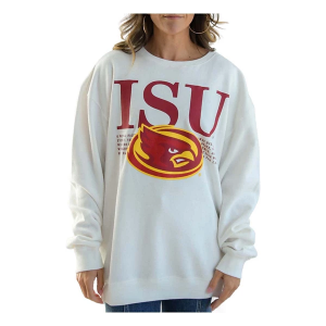 Iowa State Cyclones Gameday Social Women's Crew Small White