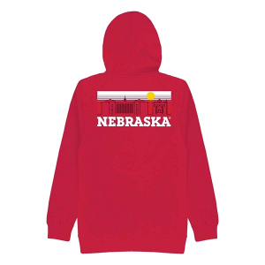 Nebraska Cornhuskers USCAPE Hoodie XLarge Red