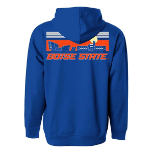 Boise State Broncos USCAPE Hoodie Large Royal