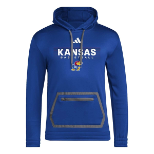Kansas Jayhawks adidas Hoodie XLarge Royal