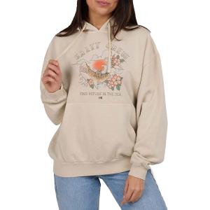 Women's Salty Crew Hopper Hoodie XLarge Off White