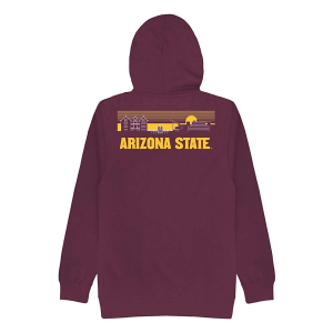 Arizona State Sun Devils USCAPE Hoodie Small Maroon