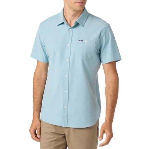 Men's O'Neill Light Check Hybrid Standard Button Up Shirt Medium Blue Fade