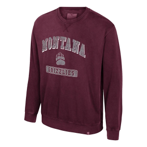 Montana Grizzlies Colosseum Crew XLarge Maroon