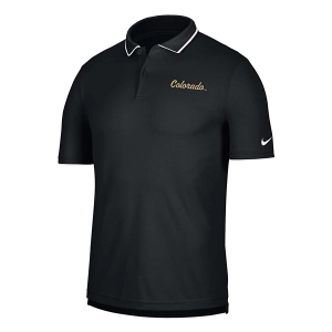 Colorado Buffaloes Nike Collegiate Polo Medium Black