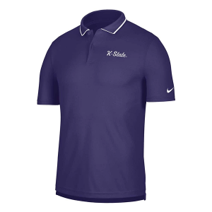 Kansas State Wildcats Nike Collegiate Polo XLarge Orchard