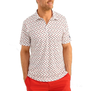 Men's Huk Pursuit Performance Button Up Shirt XLarge Whit3