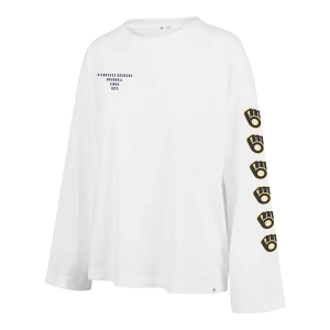 Women's Milwaukee Brewers Ditto T-Shirt XLarge White