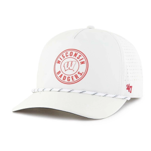 Wisconsin Badgers 47 Brand Loop Hitch Adjustable Hat One Size Chalk
