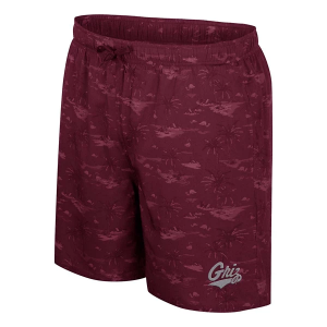 Montana Grizzlies Colosseum Atmosphere Shorts Small Maroon