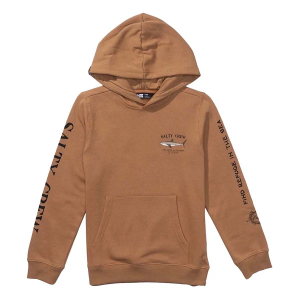 Kids' Salty Crew Bruce Fleece Hoodie Small Sierra