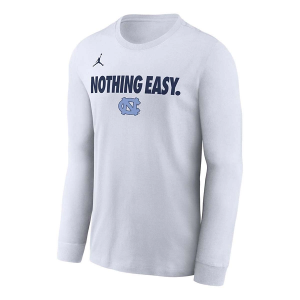 North Carolina Tar Heels Nike Nothing Easy T-Shirt Medium White