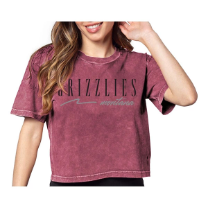 Montana Grizzlies Chicka-D Women's Preseason T-Shirt Large Merlot