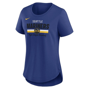 Women's Seattle Mariners City Connect Throwback T-Shirt XLarge Royal