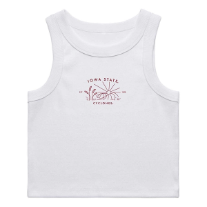 USCAPE Women's Iowa State Cyclones Groove Ribbed Tank
