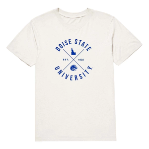 Boise State Broncos USCAPE Arch Bamboo T-Shirt XLarge Egg