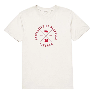 Nebraska Cornhuskers USCAPE Arch Bamboo T-Shirt Large Egg