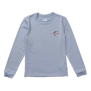Kids' Salty Crew Diamond Marlin Long Sleeve T-Shirt Large Blue Fog