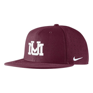 Montana Grizzlies Nike Onfield Baseball Fitted Hat 7 1/2 Maroon