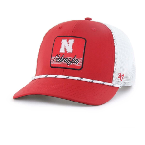 Nebraska Cornhuskers 47 Brand Scratch Trucker Adjustable Hat One Size Red