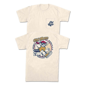 Men's Old Row Beer Run Pocket T-Shirt XLarge Ivory