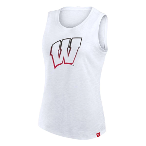Fanatics Women's Wisconsin Badgers Slub Tank