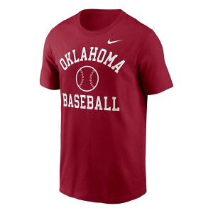 Oklahoma Sooners Nike Baseball Icon T-Shirt XLarge Crimson