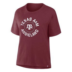 Texas A&M Aggies Fanatics Women's Triumph T-Shirt Medium Maroon