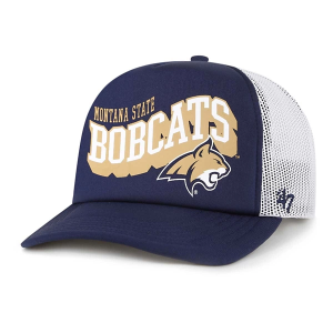 Montana State Bobcats 47 Brand Meander Trucker Adjustable Hat One Size Navy