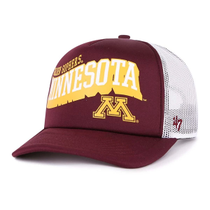 Minnesota Golden Gophers 47 Brand Meander Trucker Adjustable Hat One Size Maroon