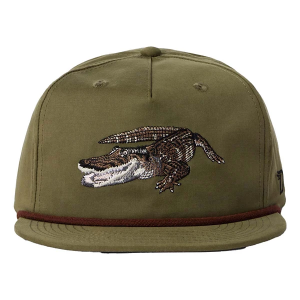 Duck Camp Gator Snapback Hat One Size Military Green
