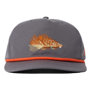 Duck Camp Dungeon Fly Snapback Hat One Size Charcoal